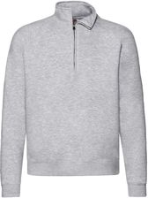 Zdjęcie Fruit Of The Loom Bluza Męska Premium Plain Quarter Zip Raglan Szare - Kołaczyce