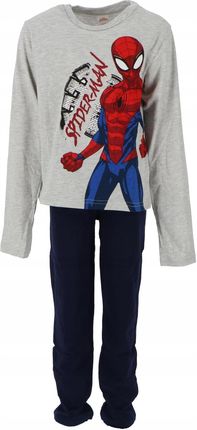 The Cookie Piżama Dziecięca Chłopięca Długi Rękaw Bawełna Spiderman 122/128