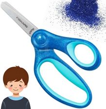 Zdjęcie Fiskars Nożyczki 13Cm Dla Dzieci Dziecięce Wiek 6+ Szkolne Ostre Niebieskie - Wasilków