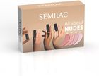Semilac Colour'S Set All About Nudes Zestaw Lakierów Do Paznokci 1Szt.