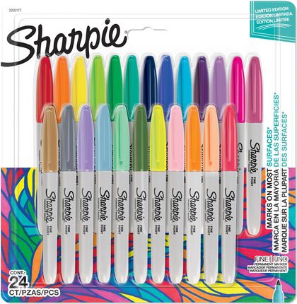 Sharpie Permanent Marker Fine Limited Edition Promo Pack 24-Blister 2205177