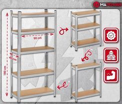 Zdjęcie Mapower Regał Ocynkowany (MPSH01) - Świebodzin