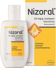 Nizoral leczniczy szampon przeciwłupieżowy 100ml