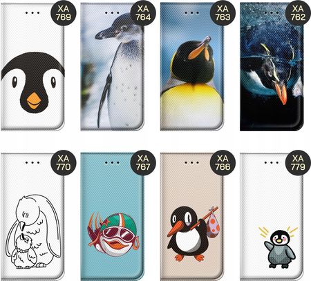Hello Case Etui Z Klapką Do Samsung Galaxy S25 Pingwinek Pingwin Happy Feet - zdjęcie 6