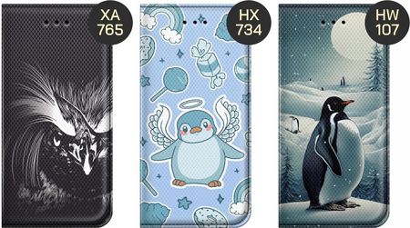 Hello Case Etui Z Klapką Do Samsung Galaxy S25 Pingwinek Pingwin Happy Feet - zdjęcie 2