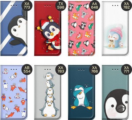Hello Case Etui Z Klapką Do Samsung Galaxy S25 Pingwinek Pingwin Happy Feet - zdjęcie 3