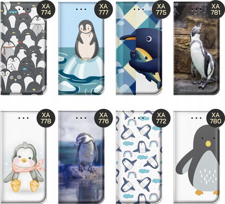 Hello Case Etui Z Klapką Do Samsung Galaxy S25 Pingwinek Pingwin Happy Feet - zdjęcie 5
