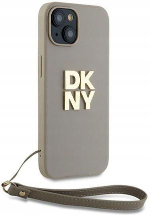Dkny Dkhcp15Mpbswse Iphone 15 Plus 6 7 Beżowy Beige Hardcase Wrist Strap S - zdjęcie 3