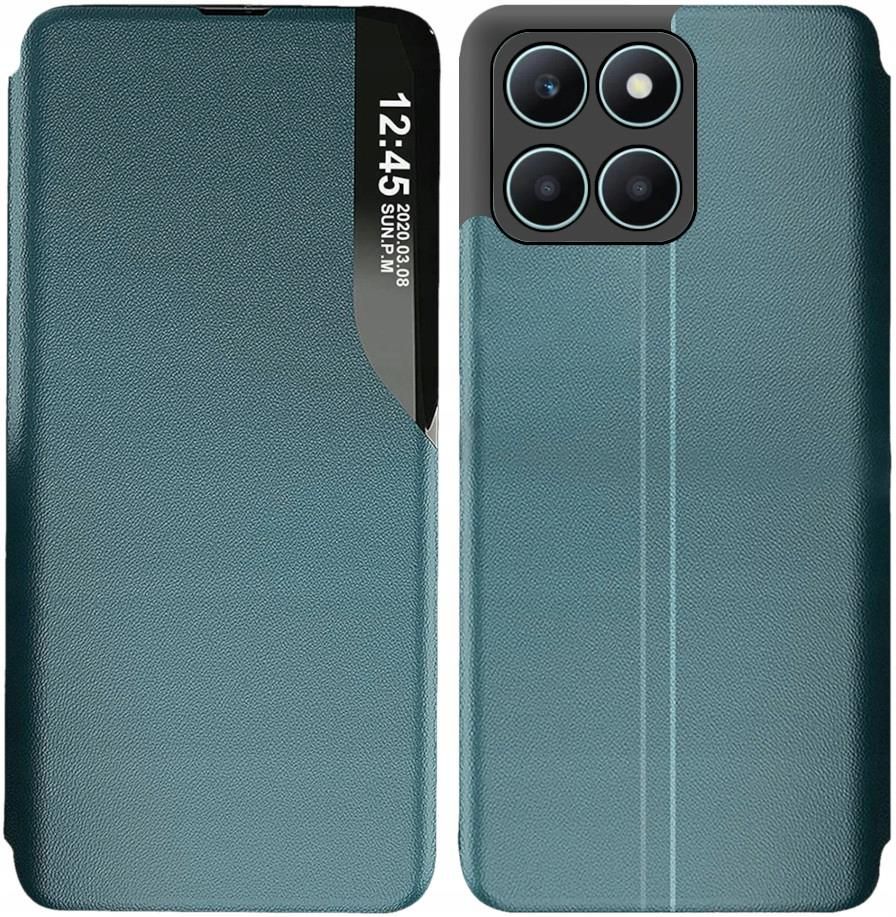 32nd Custodia A Libro Con Portafoglio In Pelle Per Honor X6a - Nero - Slot Carte RFID E Cavalletto Integrato - 2