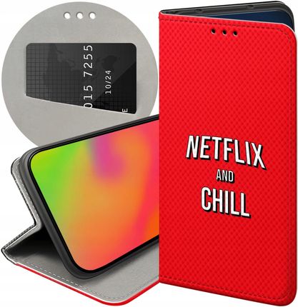 Hello Case Etui Z Klapką Do Vivo Y72 5G Netflix Seriale Filmy Kino Futerał