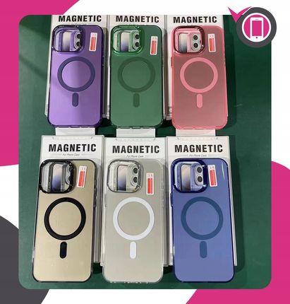 Martech Etui Do Apple Iphone 14 Magsafe Srebrny Case Matowy Obudowa Pokrowiec Tył - zdjęcie 6