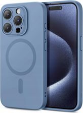 Esr Halolock Soft Case Etui Magsafe Do Iphone 15 Pro Magnetyczne Niebieskie