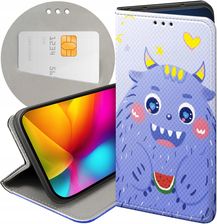 Hello Case Etui Z Klapką Do Apple Iphone 16 Potwory Potwór Monster Futerał