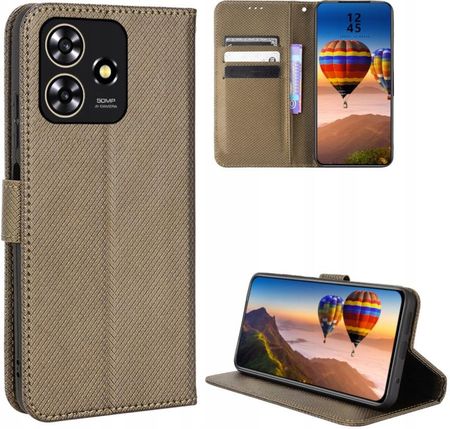Case Etui Magnetyczne Z Klapką 2X Szkło Do Zte Blade A73 4G - zdjęcie 2