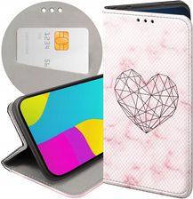 Hello Case Etui Z Klapką Do Apple Iphone 16 Pro Serce Serduszka Miłość Futerał