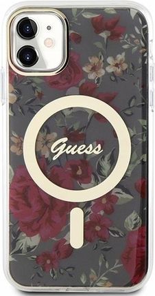 Guess Guhmn61Hcfwsa Iphone 11 Xr 6 1 Zielony Khaki Hardcase Flower Magsa - zdjęcie 6