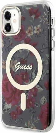 Guess Guhmn61Hcfwsa Iphone 11 Xr 6 1 Zielony Khaki Hardcase Flower Magsa - zdjęcie 2