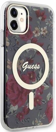 Guess Guhmn61Hcfwsa Iphone 11 Xr 6 1 Zielony Khaki Hardcase Flower Magsa - zdjęcie 5