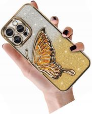 Izigsm Etui Butterfly Water Case Ze Wzorem Motyl Do Iphone 16 Pro Na Tył
