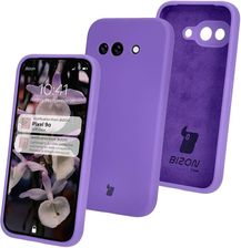 Bizon Silikonowe Etui Soft Case Do Google Pixel 9A Fioletowe
