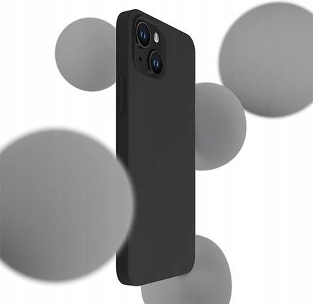 3Mk Silicone Case Iphone 13 Mini 5 4 Czarny Black - zdjęcie 4