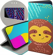 Hello Case Etui Z Klapką Do Apple Iphone 16 Leniwiec Śmieszne Wewnętrzne Zwierzę