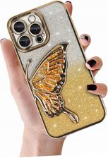 Izigsm Etui Butterfly Water Case Ze Wzorem Motyl Do Iphone 12 Na Tył