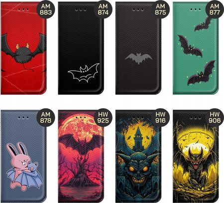 Hello Case Etui Z Klapką Do Vivo Y72 5G Nietoperz Bat Futerał Pokrowiec - zdjęcie 3
