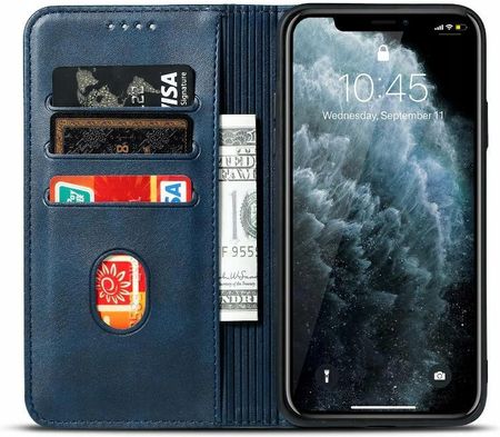 Atrax Marva Wallet Etui Z Klapką Case Do Samsung Galaxy S24 Fe Blue - zdjęcie 2