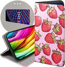 Hello Case Etui Z Klapką Do Apple Iphone 16 Pro Truskawki Poziomki Owoce Futerał