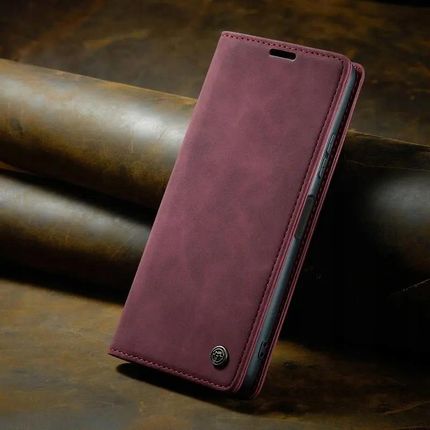 Caseme Etui Typu Portfel Skórzane Smart Case Do Samsung S25 5G - zdjęcie 3