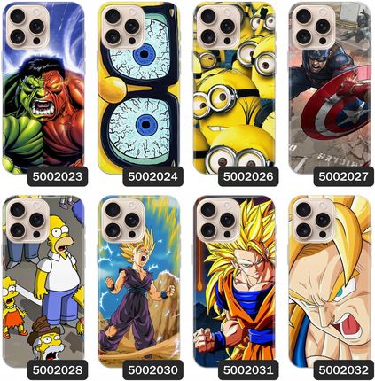 Caseofszu Etui Do Iphone 16 Pro Max Minionki Bajki Kreskówki - zdjęcie 4
