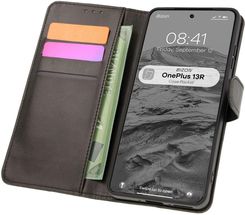 Bizon Etui Z Klapką Case Pocket Do Oneplus 13R Czarne