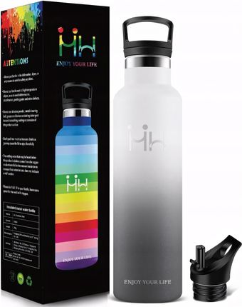 Butelka Termiczna 500ml Stal Nierdzewna Szczelna na Kawę Herbatę do Pracy