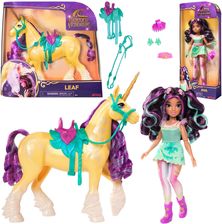 Spin Master Unicorn Academy Zestaw Lalka Ava 24 cm + Jednorożec Leaf + akcesoria