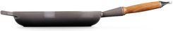 Le Creuset - Patelnia Signature z drewnianym uchwytem 26 cm flint