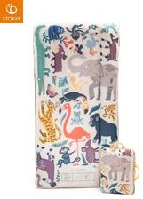Stokke Cloudsleeper Łóżeczko Turystyczne Pompowany Materac Dla Dzieci Animal Family