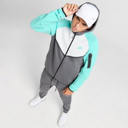 NIKE BLUZA ROZPINANA Z KAPTUREM M NK TCH FLC FZHD