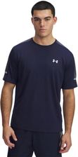 Męska koszulka treningowa Under Armour UA Tech Utility SS - granatowa