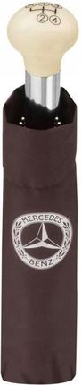 MERCEDES-BENZ parasol manualny, z pokrowcem brązowy - zdjęcie 2