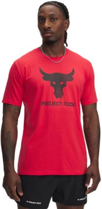 Męska koszulka treningowa Under Armour Project Rock Payoff Graphc Ss - czerwona