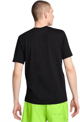 Koszulka męska - t-shirt Nike Sportswear Tee FV3745-010 Czarny - zdjęcie 2