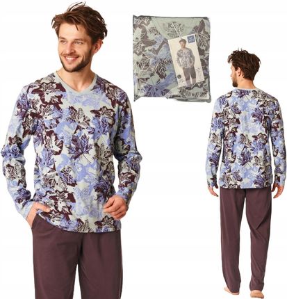 Key męska piżama Mns 511 Bawełniana długi rękaw L