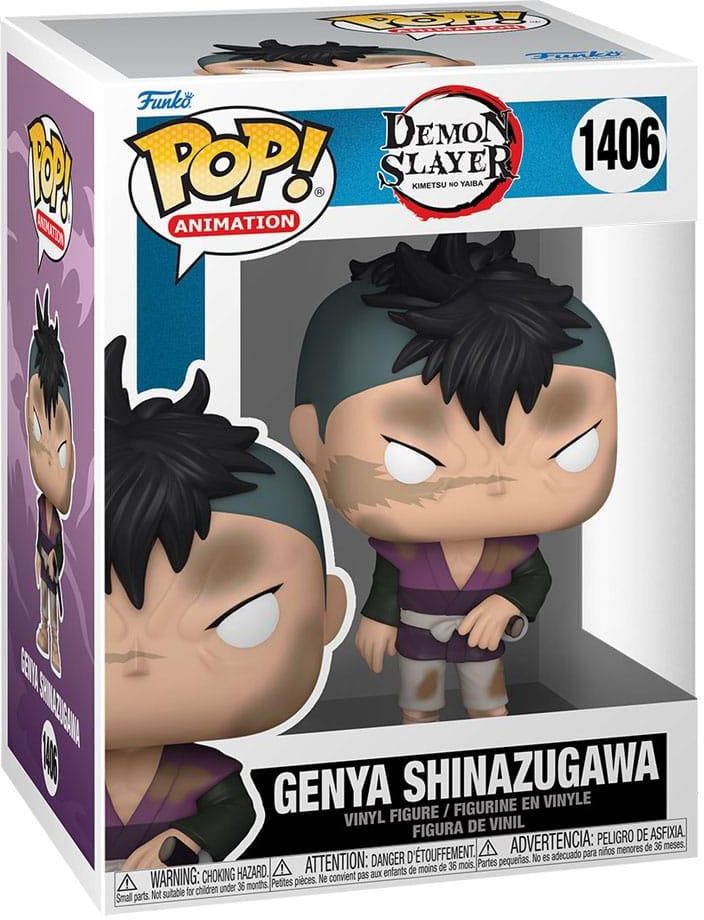 Demon Slayer Pop! Animation Figuur Genya Shinazugawa 9 Cm