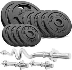 Zdjęcie Zestaw obciążeń żeliwnych Strong 38kg - Stopnica