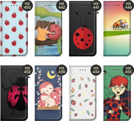 Etui Z Klapką Do Vivo Y72 5G Biedronka Z Biedronką Ladybug Futerał - zdjęcie 2