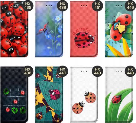 Etui Z Klapką Do Vivo Y72 5G Biedronka Z Biedronką Ladybug Futerał - zdjęcie 6