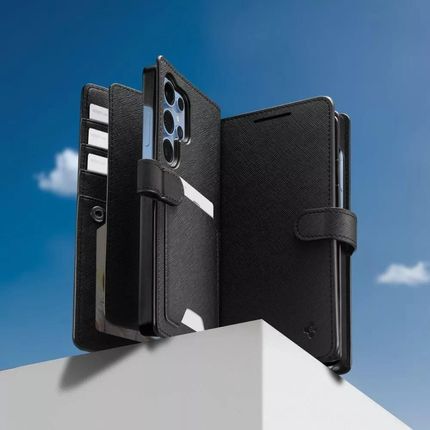 Etui Do Samsung Galaxy S25 Ultra Black Spigen Wallet S - zdjęcie 3