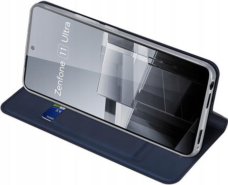 Etui Do Asus Zenfone 11 Ultra Portfelowe Zamykane Pokrowiec Dux Ducis - zdjęcie 2