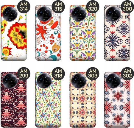 Etui Do Realme 11 5G Folk Ludowe Folklorystyczne Obudowa Pokrowiec - zdjęcie 5